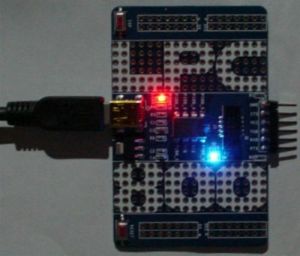 LPC800 Mini Kit LED blink